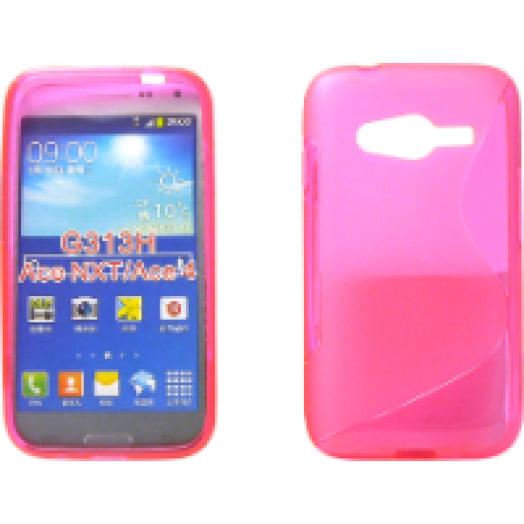 Samsung Galaxy Ace Trend 2 Tpus pink szilikon hátlap