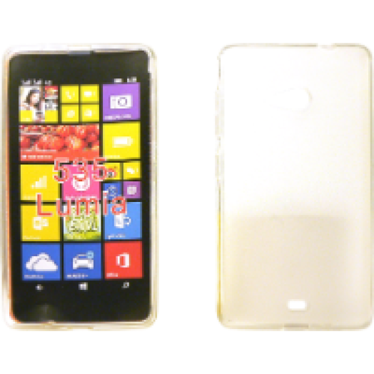 Noia Lumia 535 átlátszó szilikon tok