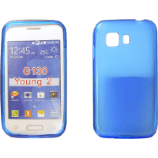 Galaxy Young 2 kék vékony tpu szilikon hátlap