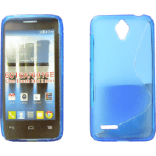 Alcatel Idol 2 Mini Tpus kék szilikon hátlap