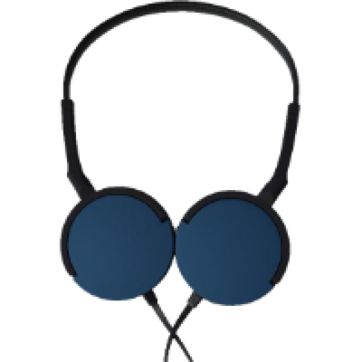 MXH-HP200 Super Slim fejhallgató, kék