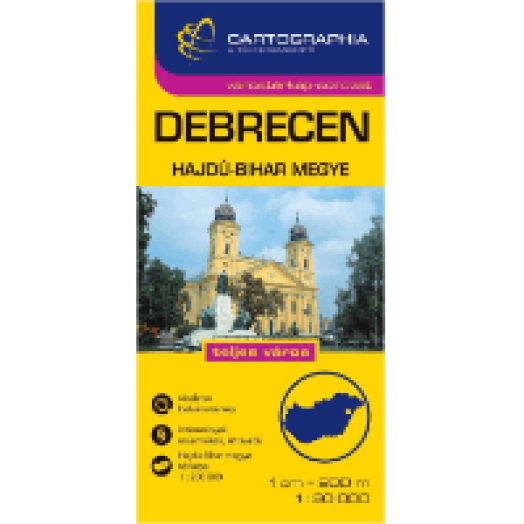 Debrecen várostérkép