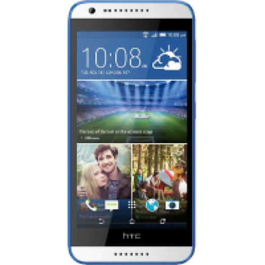 DESIRE 620G Gloss white/ blue Dual Sim kártyafüggetlen okostelefon