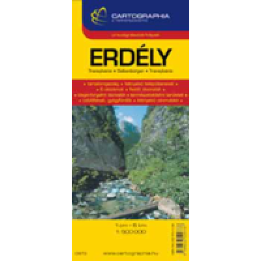 Erdély térkép