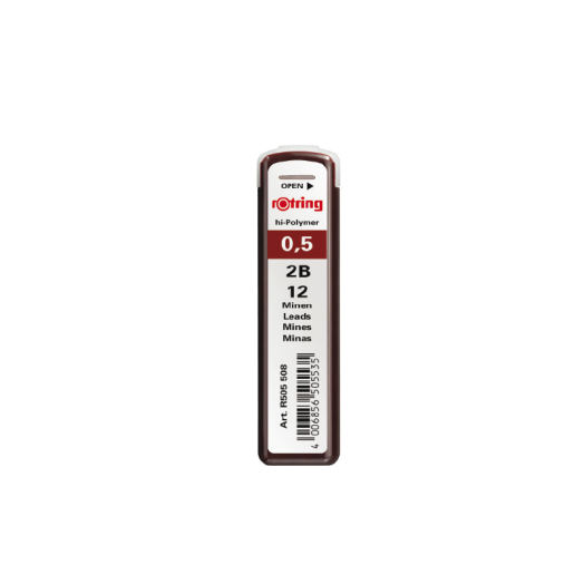 Rotring nyomósirón betét  0,5mm 12db