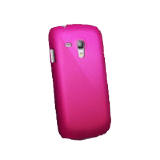 Samsung Galaxy Ace 4 pink ultravékony szilikon tok