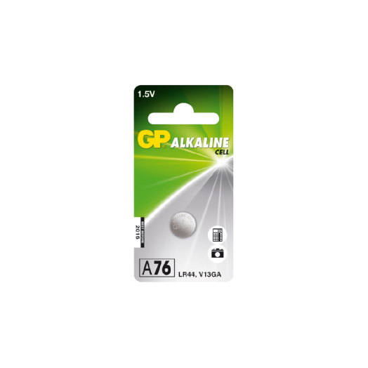 GP LR44 gombelem (A76) 1 db/blister