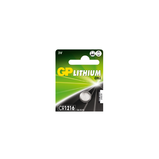 GP CR1216 lítium gombelem, 1db
