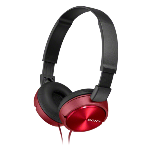 Sony MDR-ZX310 összecsukható fejhallgató, piros