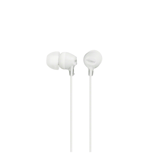 Sony MDR-EX15 fülhallgató szilikon gumi fülpárnás, fehér