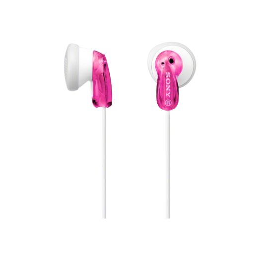 Sony MDR-E9 neodímium mágneses fülhallgató, pink