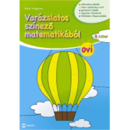 Varázslatos színező matematikából OVI B kötet