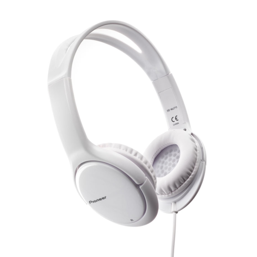 Pioneer SE-MJ711-W fejhallgató, fehér