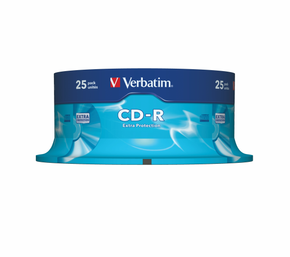 Verbatim Datalife CD-R lemez 700MB, 52x, hengeres