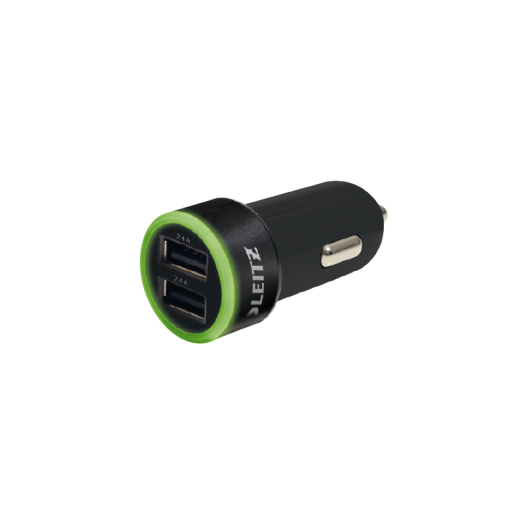 Leitz Complete univerzális USB autós adapter,fekete