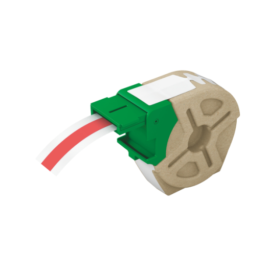Leitz Icon öntapadós 10/12mm műanyag szalag, piros