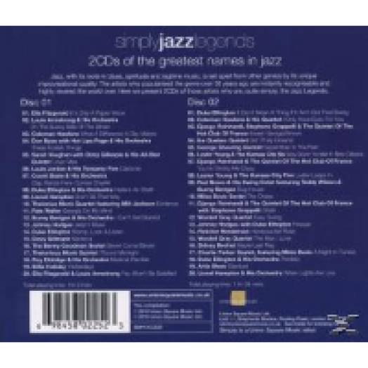 Simply Jazz Legends CD