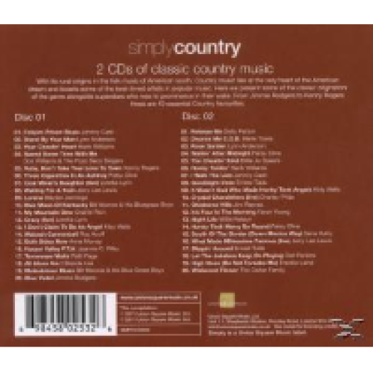 Simply Country (dupla lemezes) CD