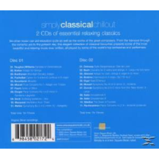 Simply Classical Chillout (dupla lemezes) CD