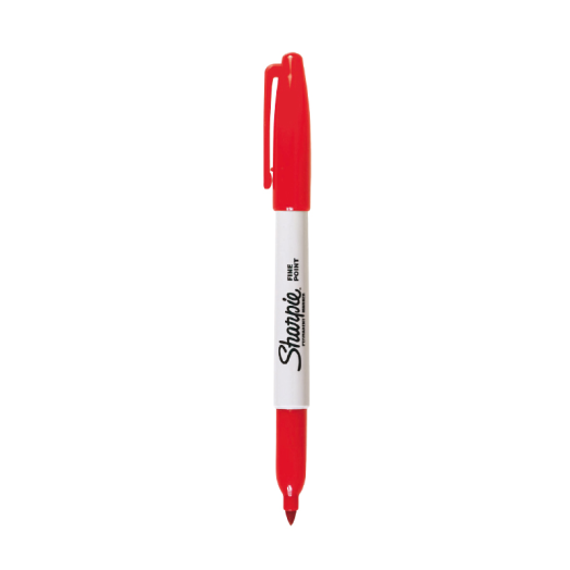 Papermate Fine permanent marker, piros