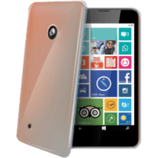 MICROSOFT Lumia 530 szilikon tok átlátszó
