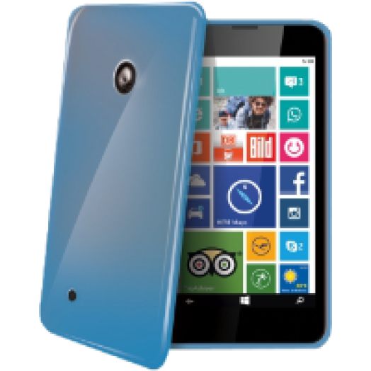 MICROSOFT Lumia 530 szilikon tok kék