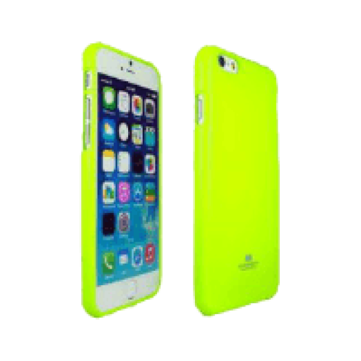 JELLY Iphone 6 rugalmas szilikon hátlap zöld
