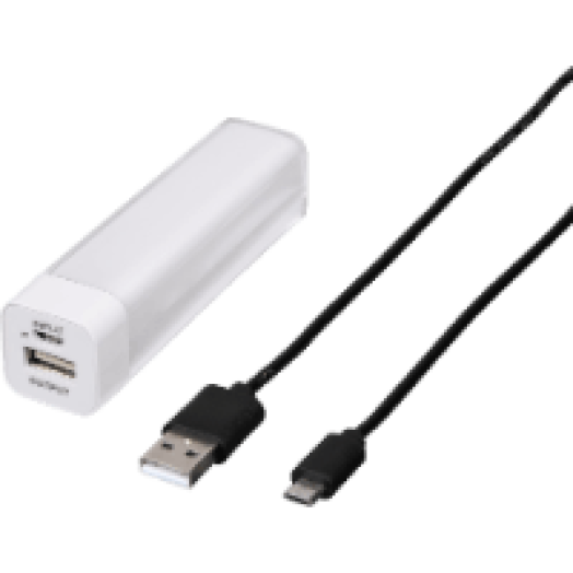 124523 Univerzális 2600 mAh külső usb-s akkumlátor