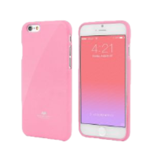 JELLY Iphone 6 rugalmas szilikon hátlap rózsaszín