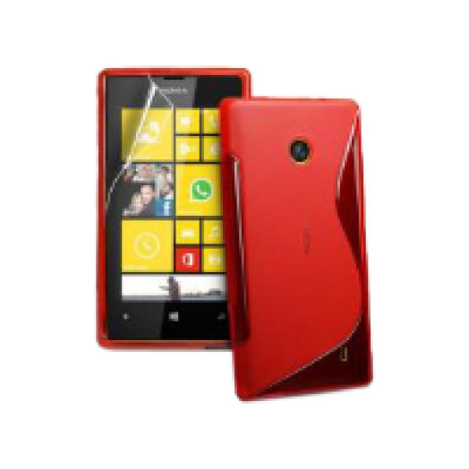 NOKIA X Dual Sim hátlap piros