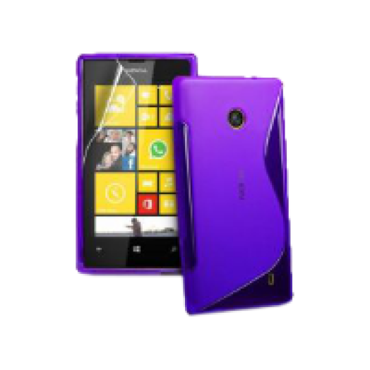 NOKIA X Dual Sim hátlap lila