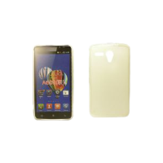 LENOVO A606 szilikon hátlap átlátszó