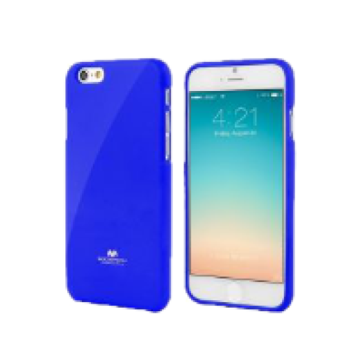 JELLY Iphone 6 rugalmas szilikon hátlap kék