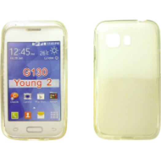 Galaxy Young 2 átlátszó vékony tpu szilikon hátlap