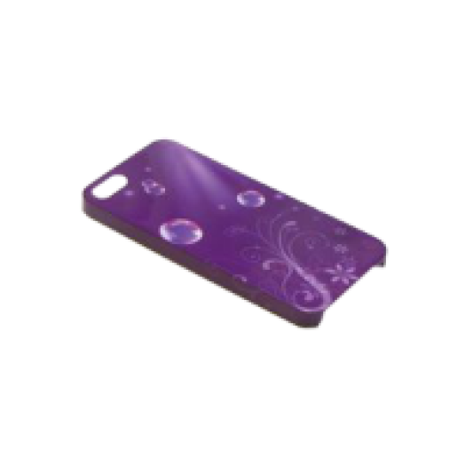 Iphone 5 mintás hátlap lila