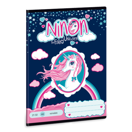 Ninon A/5 vonalas füzet 2132