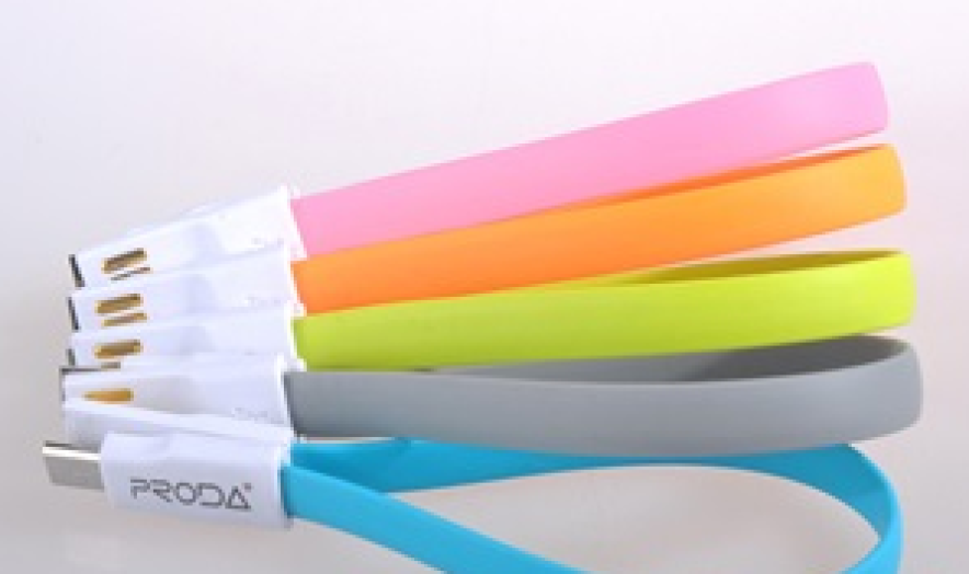 Proda 23cm micro USB kábel szürke