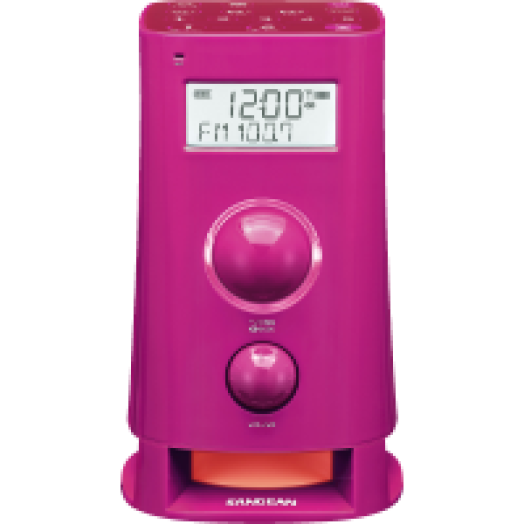 K-200 P FM-RDS / AM konyhai / ébresztős rádió (pink)