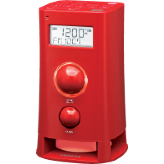K-200 R FM-RDS / AM konyhai / ébresztős rádió (piros)