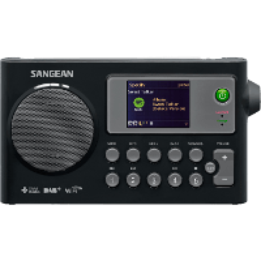 WFR-27C Internet rádió / DAB+ / FM-RDS rádió / Hálózati media lejátszó