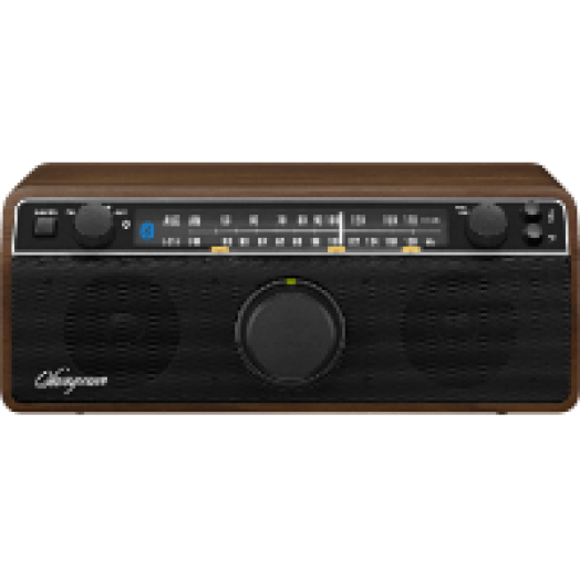 WR-12BT Bluetooth / FM / AM fa dobozos asztali "vintage" rádió