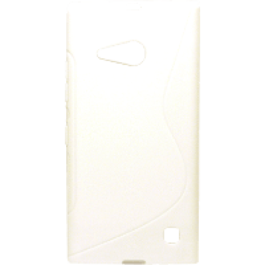 MICROSOFT Lumia 730/735 szilikon hátlap fehér