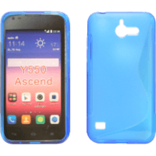 HUAWEI Y550 szilikon hátlap kék