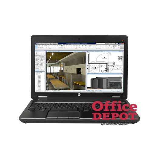 HP ZBook 15 G2 J8Z44EA 15,6"/Intel Core i7-4710MQ 2,5GHz/4GB/500GB/DVD író/NVIDIA Quadro K610M/Win7Pro/Win8pro notebook