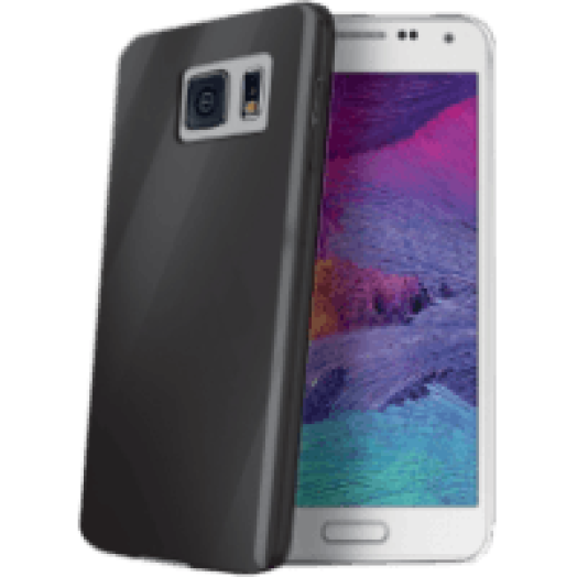 SAMSUNG GALAXY S6 szilikon hátlap fekete