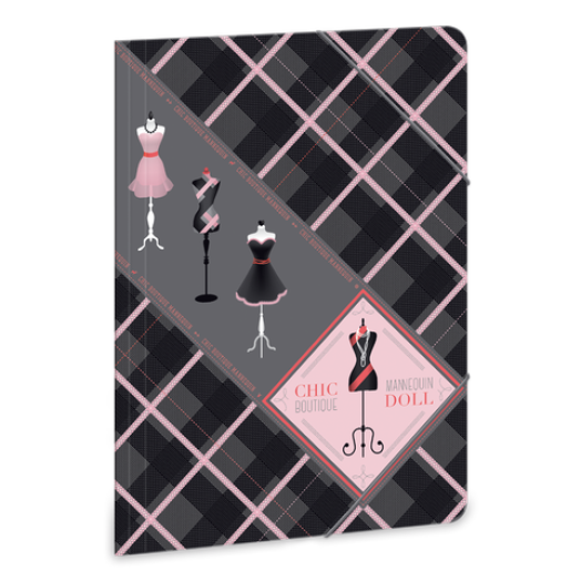 Chic-notes boutique gumis dosszié A/4