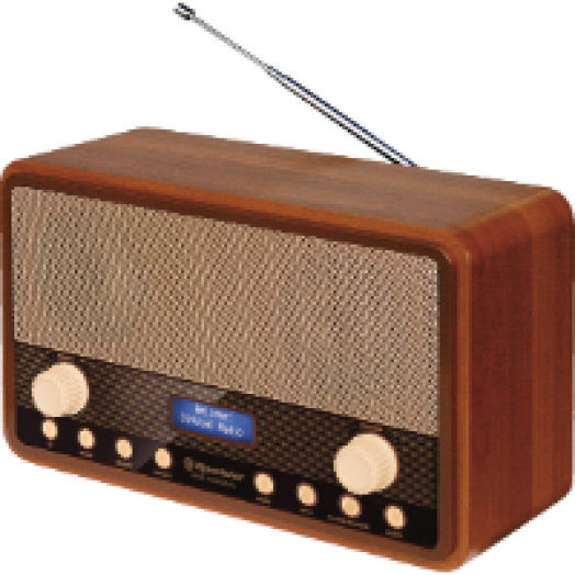 HRA-1300 DAB+ asztali retro rádió