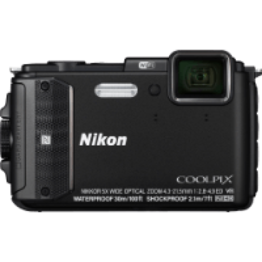 Coolpix AW130 fekete digitális fényképezőgép