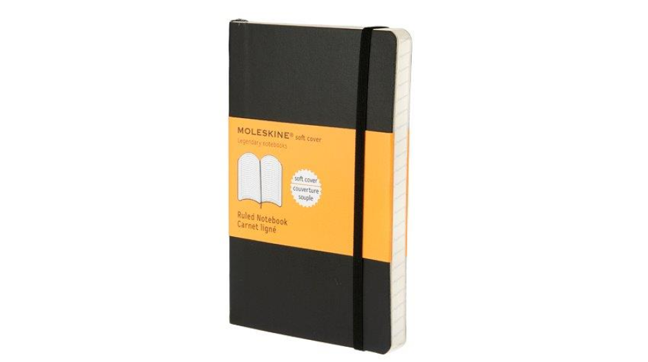Moleskine jegyzetfüzet Pocket 192lap vonalas fekete