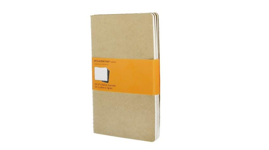Moleskine jegyzetfüzet Large 64lap barna vonalas 3db/csomag